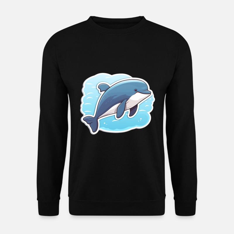 Wal Walfisch - Unisex Pullover - Schwarz