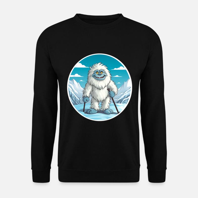 Yeti - Unisex Pullover - Schwarz