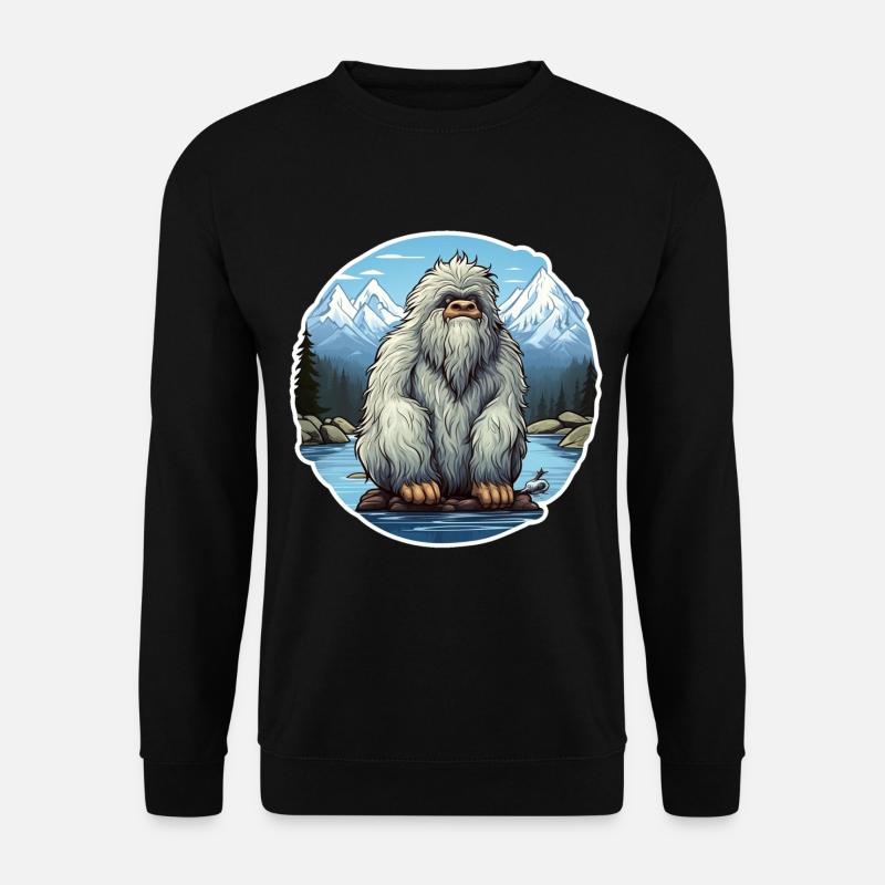 Yeti - Unisex Pullover - Schwarz