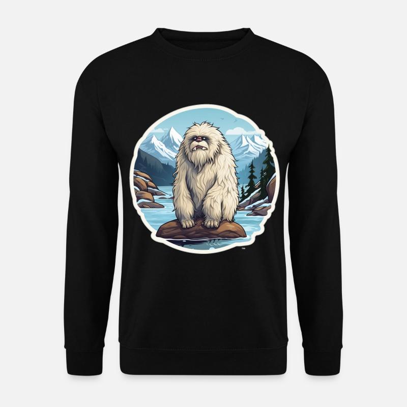 Yeti - Unisex Pullover - Schwarz