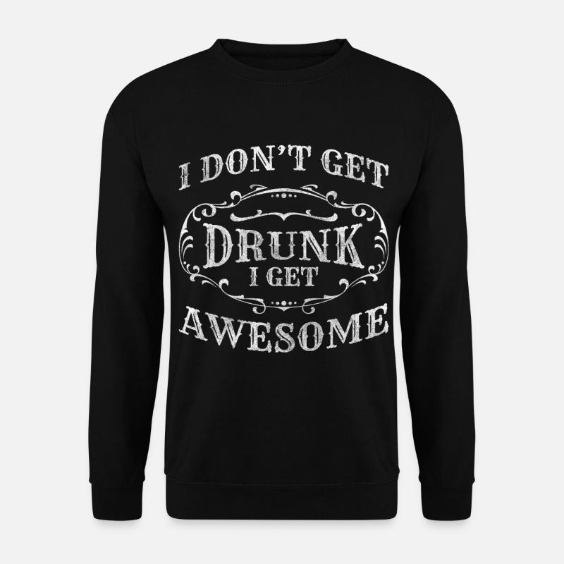 Barhopping Feiern Lustig Squad - Unisex Pullover - Schwarz