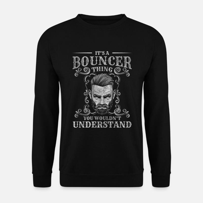Security Disko Konzert Fitness - Unisex Pullover - Schwarz