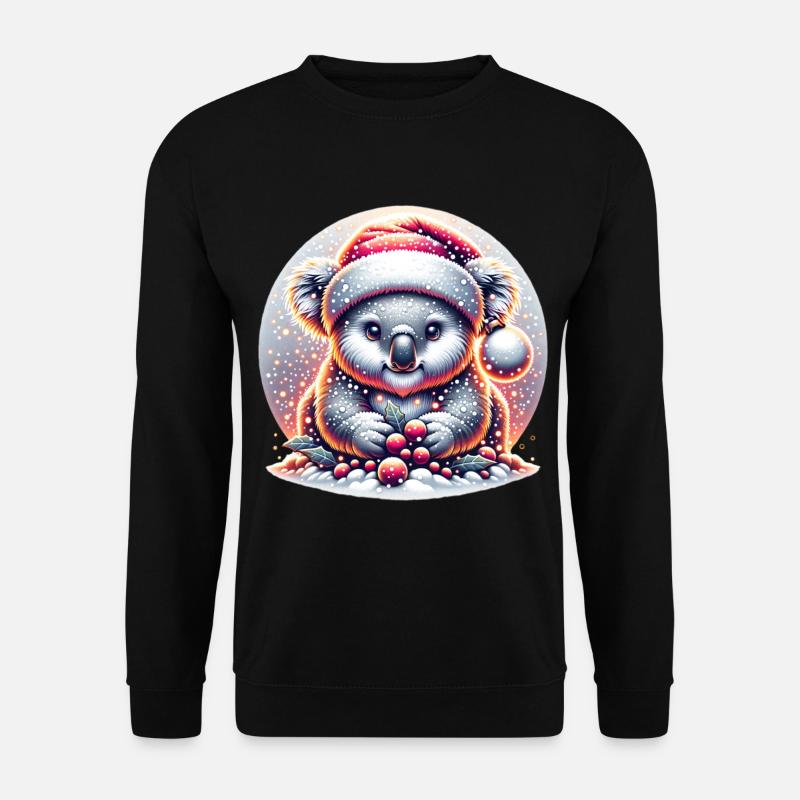 Koala - Unisex Sweatshirt - black