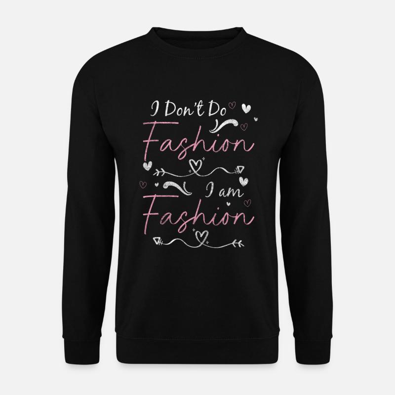 Défilé de mode Trendsetter - Sweat-shirt Unisexe - noir