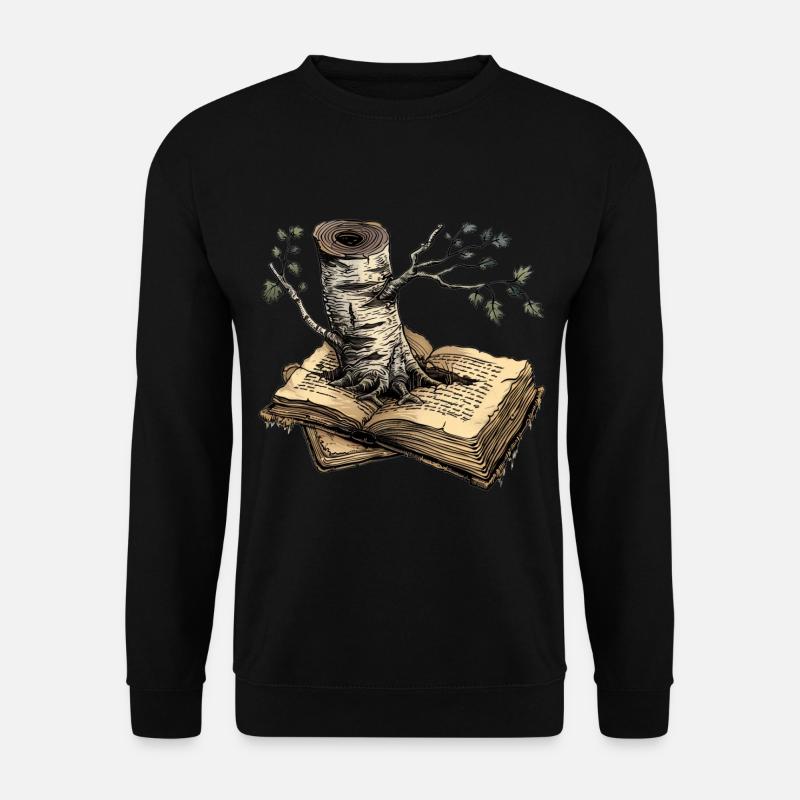 Lesen - Unisex Pullover - Schwarz