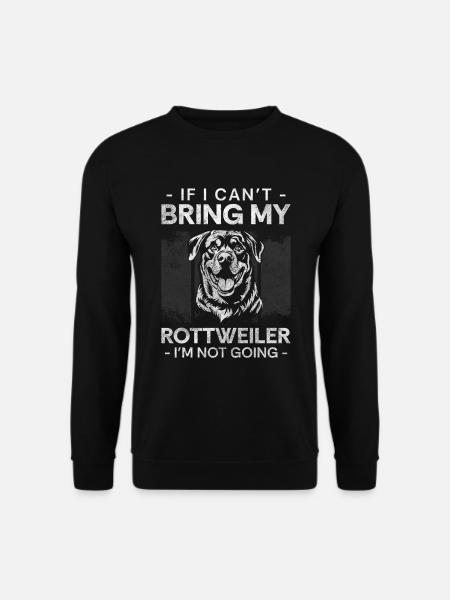 Rassehund Hunderasse Frauchen Gassi - Unisex Pullover - Schwarz