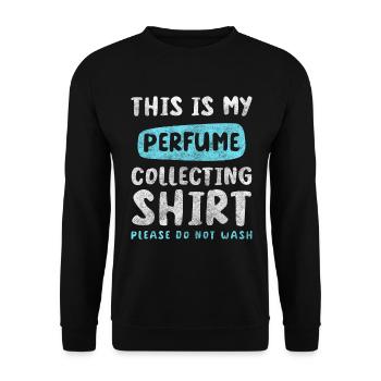 Perfume Beauty Body Care Scent - Unisex Sweatshirt - black - Front - Alina (178cm) & Michal (187cm)