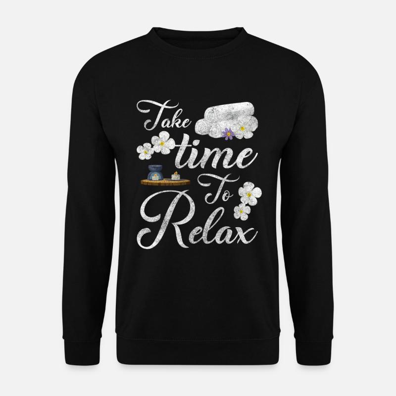 Relaxation Relax Recreation Excursion - Unisex Sweatshirt - black