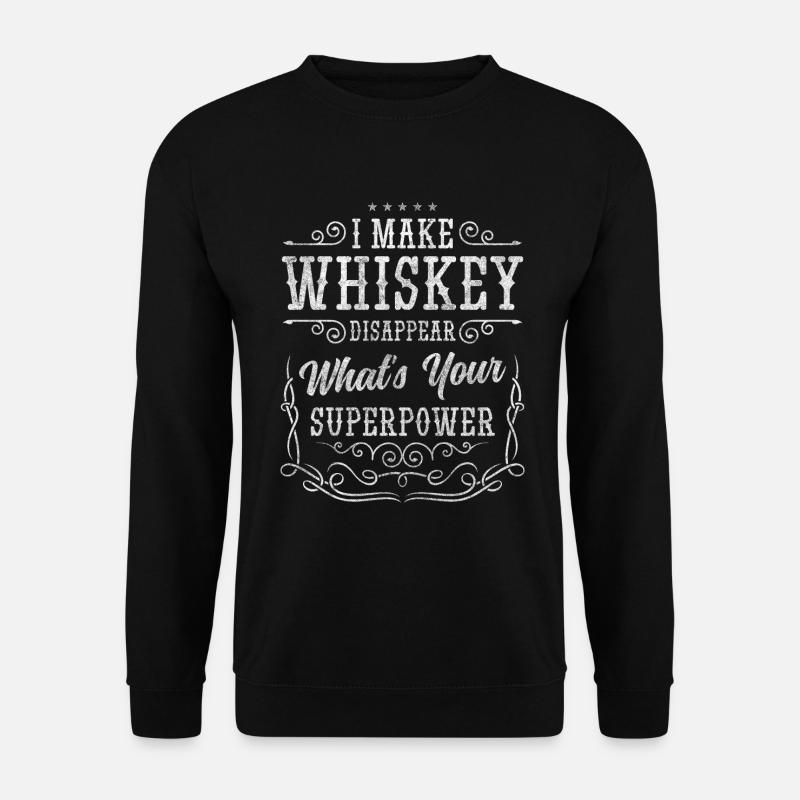 Whiskey Collectible Bartender - Unisex Sweatshirt - black