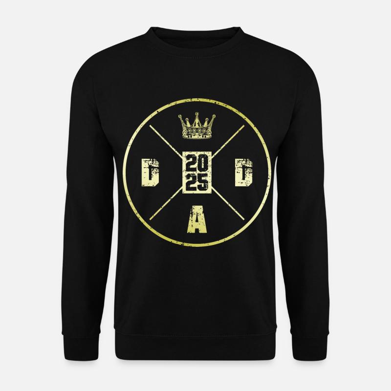 Dad 2025 Paternity Dad - Unisex Sweatshirt - black