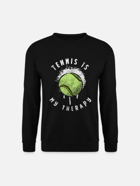 Tennis Player Athletic - Unisex Sweatshirt - black
