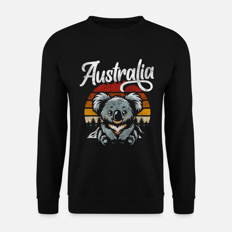 Outback Tourismus Exotisch - Unisex Pullover - Schwarz