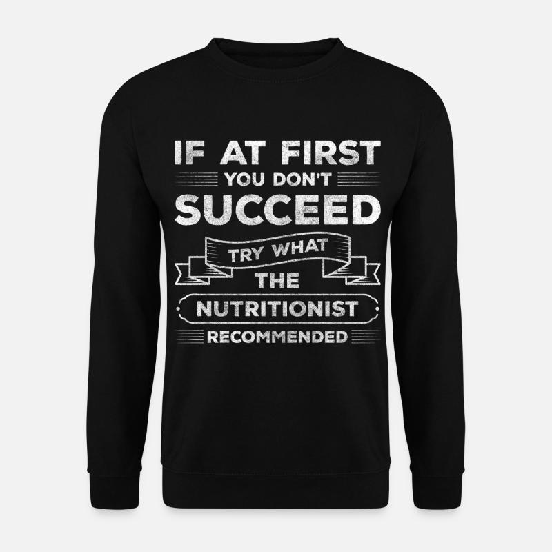 Ernährung Leben - Unisex Pullover - Schwarz