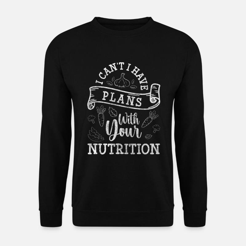 Ernährung Job Lecker Fleisch - Unisex Pullover - Schwarz