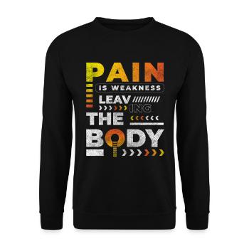 Crosstrainer Laufen - Unisex Pullover - Schwarz - Vorne - Alina (178cm) & Michal (187cm)