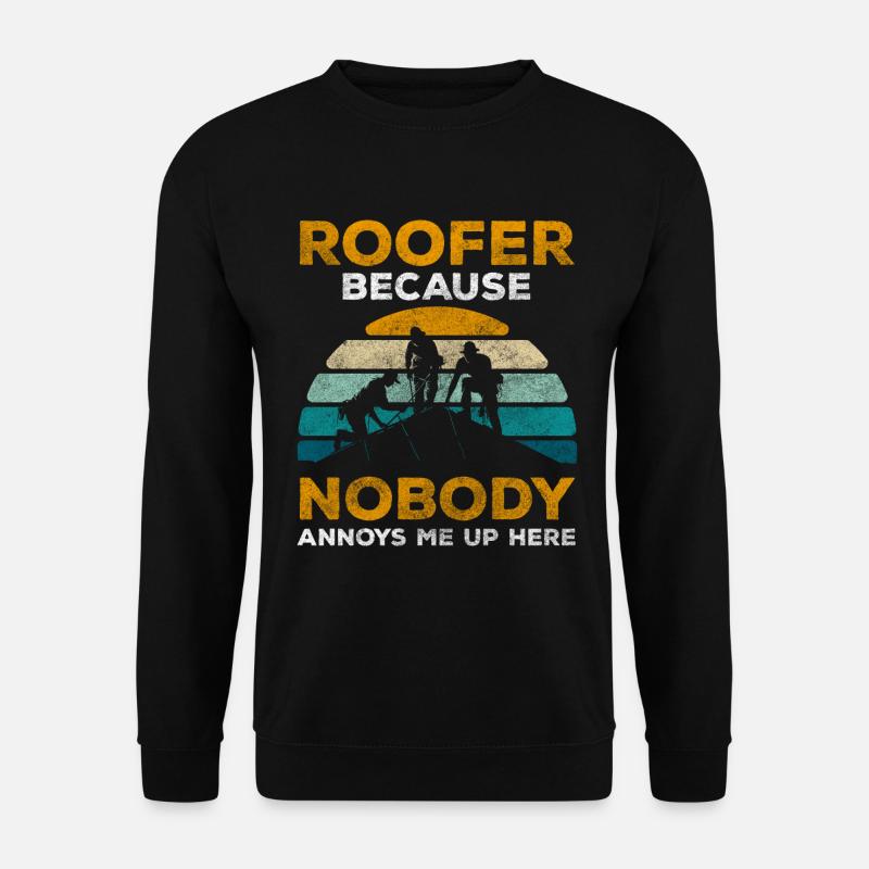 Carpenter Roofs Master Tools - Unisex Sweatshirt - black