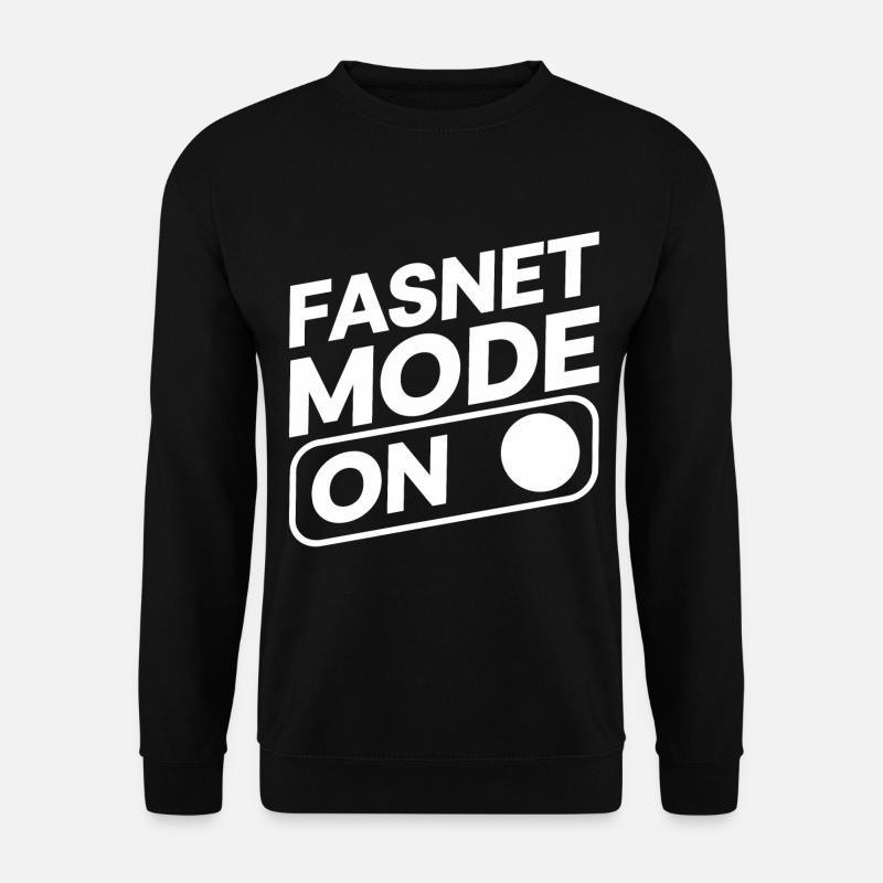 Fasnet Mode On - Unisex Pullover - Schwarz