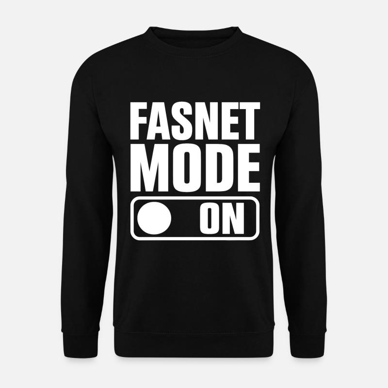 Fasnet Mode On - Unisex Sweatshirt - black