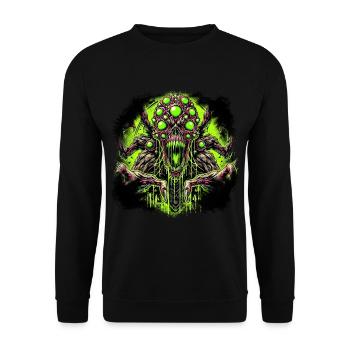 Toxic - Sweat-shirt Unisexe - noir - Devant - Alina (178cm) & Michal (187cm)