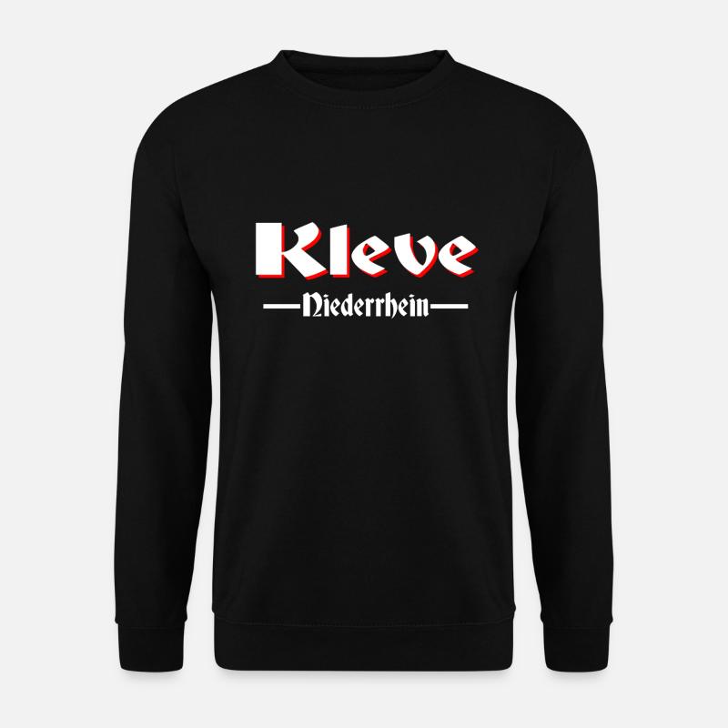 Kleve - Unisex Pullover - Schwarz