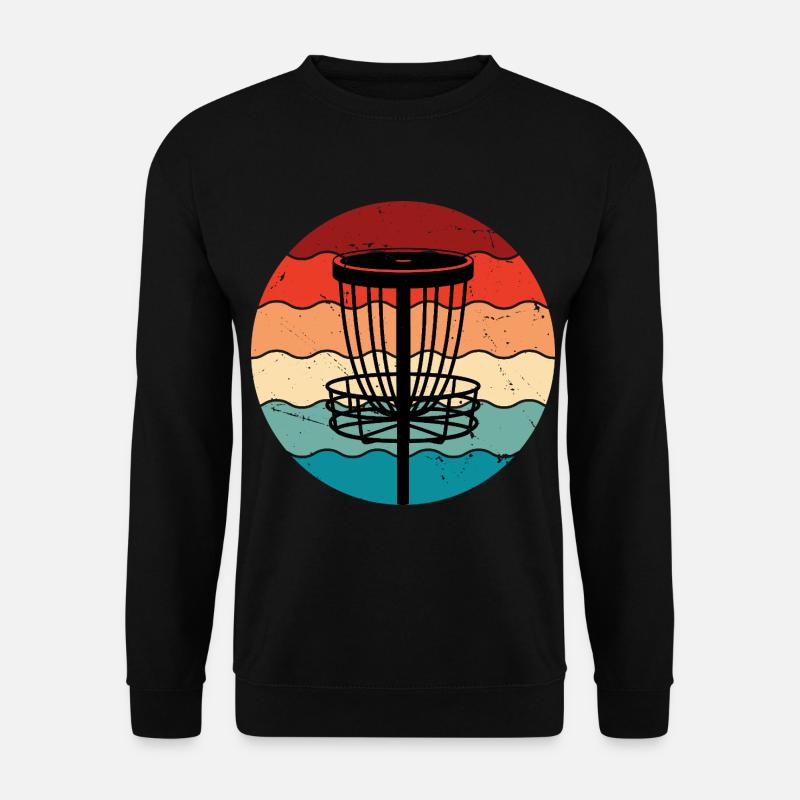 Disc Golf - Unisex Pullover - Schwarz