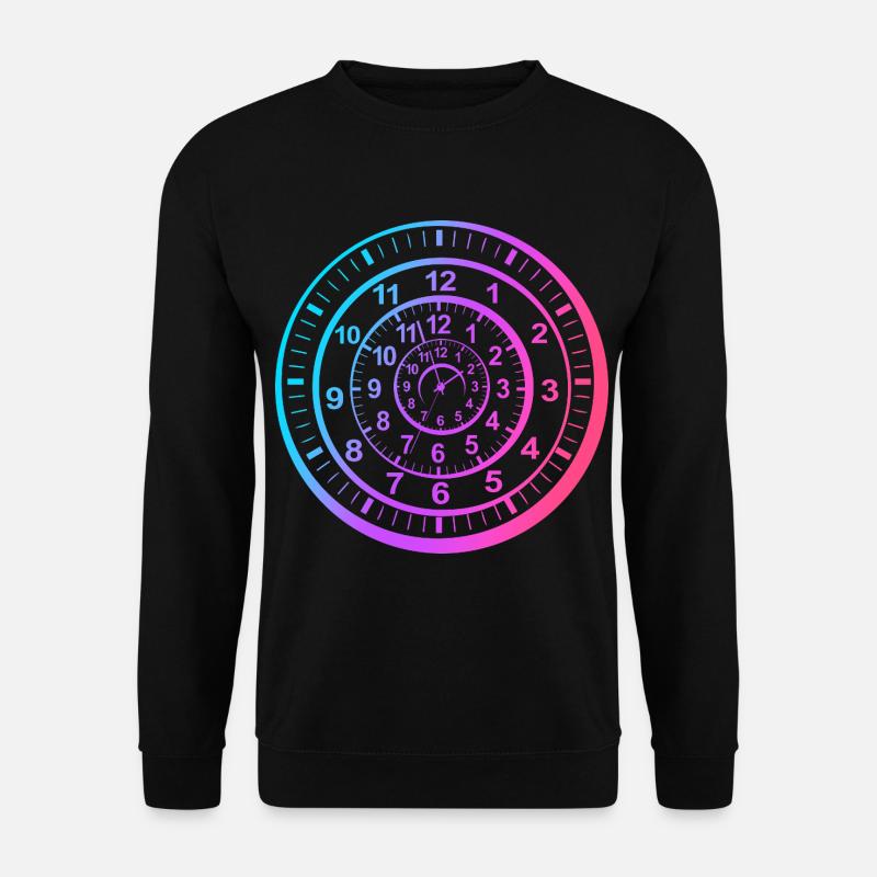 Zeitreise - Unisex Pullover - Schwarz