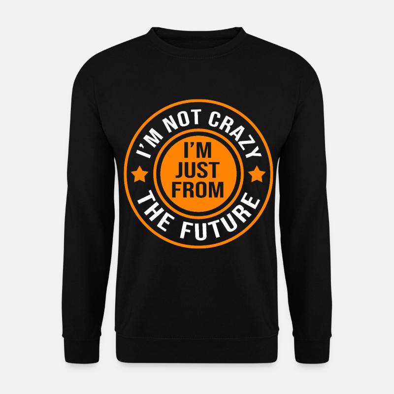 Zeitreise - Unisex Pullover - Schwarz