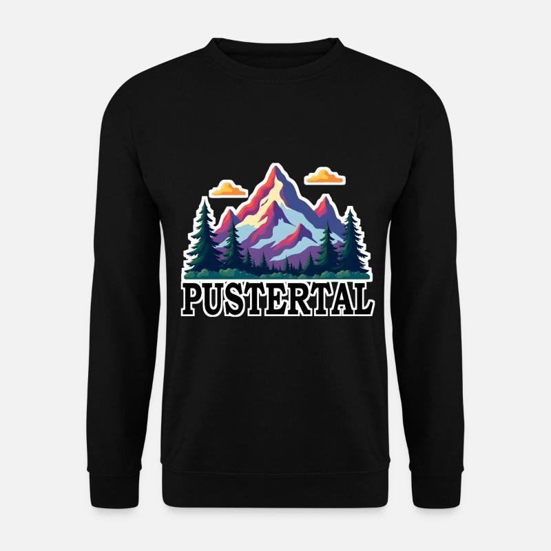 Pustertal - Unisex Pullover - Schwarz