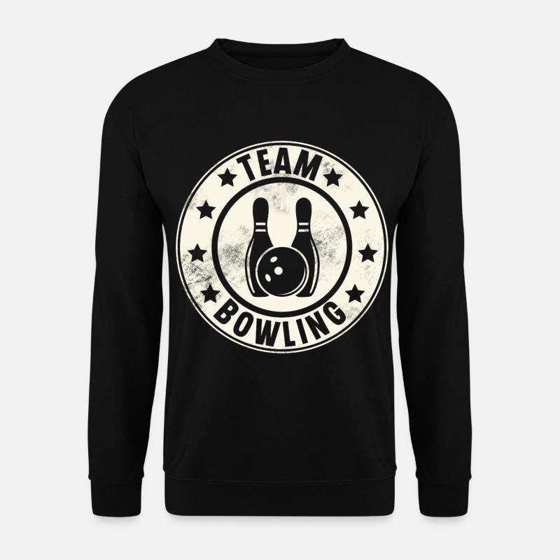 Bowling Team - Unisex Pullover - Schwarz
