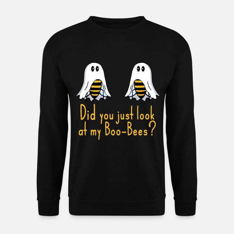 Boobees Boobs funny saying - Unisex Sweatshirt - black