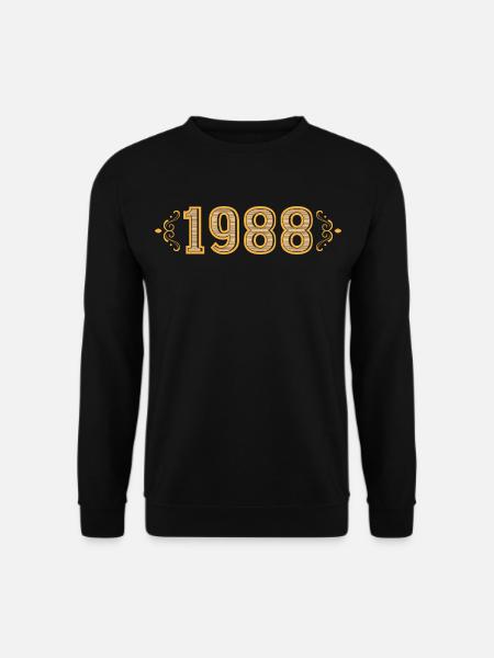 Legend since 1988 retro 1988 - Unisex Sweatshirt - black