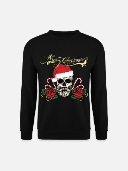 MERRY CHRISTMAS Tee Shirt - Unisex Sweatshirt - black