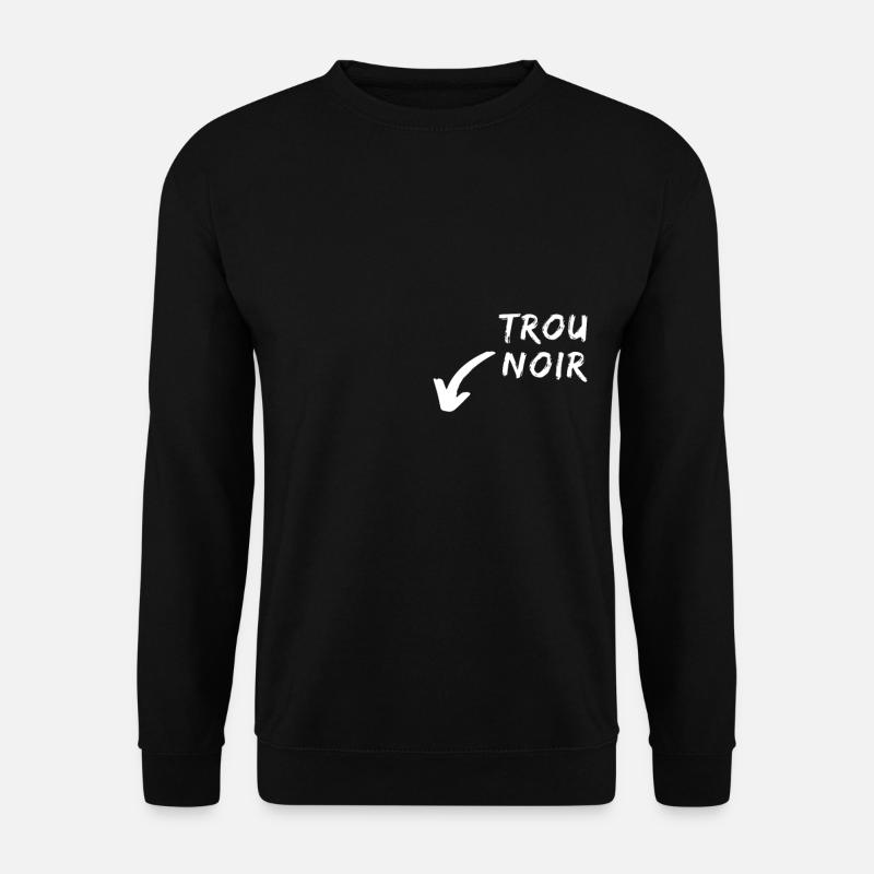 Schwarzes Loch - Unisex Pullover - Schwarz