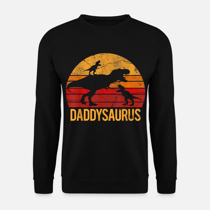 Daddysaurus - Unisex Sweatshirt - black