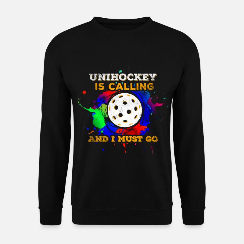 Floorball - Unisex Sweatshirt - black