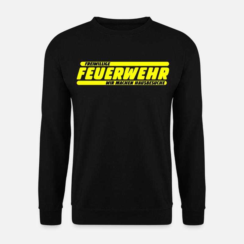 Volunteer Fire Brigade – Home Visits - Unisex Sweatshirt - black