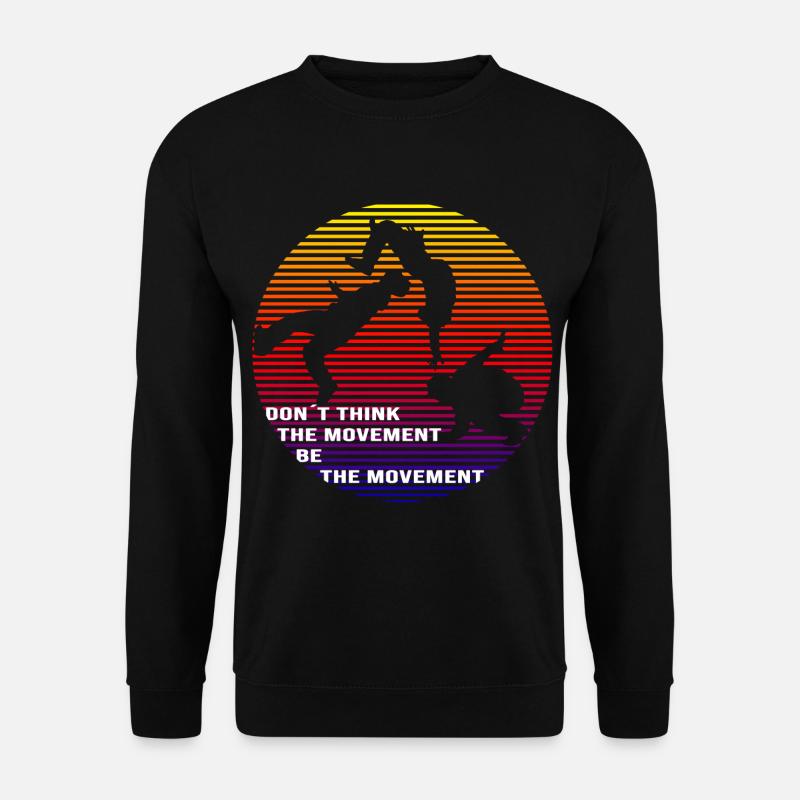 Parkour backflip - Unisex Sweatshirt - black