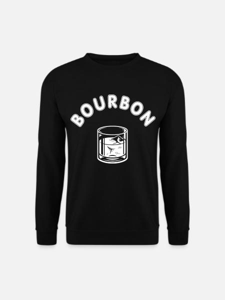 Bourbon Whiskey Alcohol - Unisex Sweatshirt - black