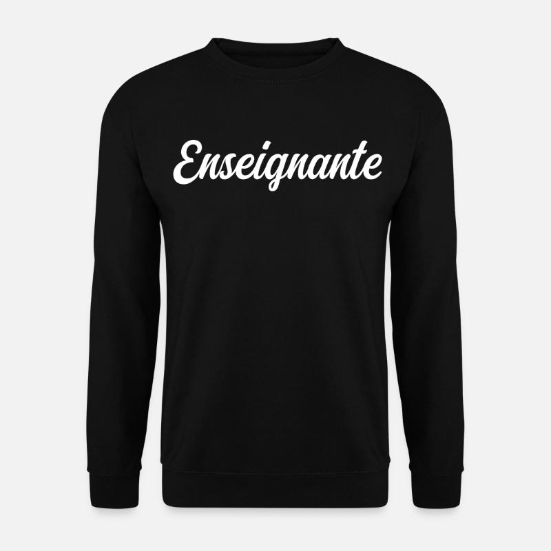 Bester Lehrer der Welt Schulbildung - Unisex Pullover - Schwarz