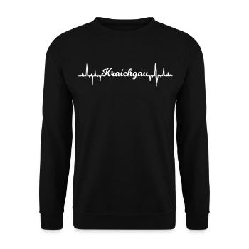 Frequenz Kraichgau - Unisex Pullover - Schwarz - Vorne - Alina (178cm) & Michal (187cm)