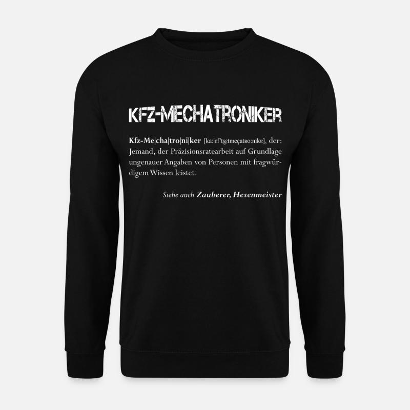 Kfz-Mechatroniker Geschenk - Unisex Pullover - Schwarz