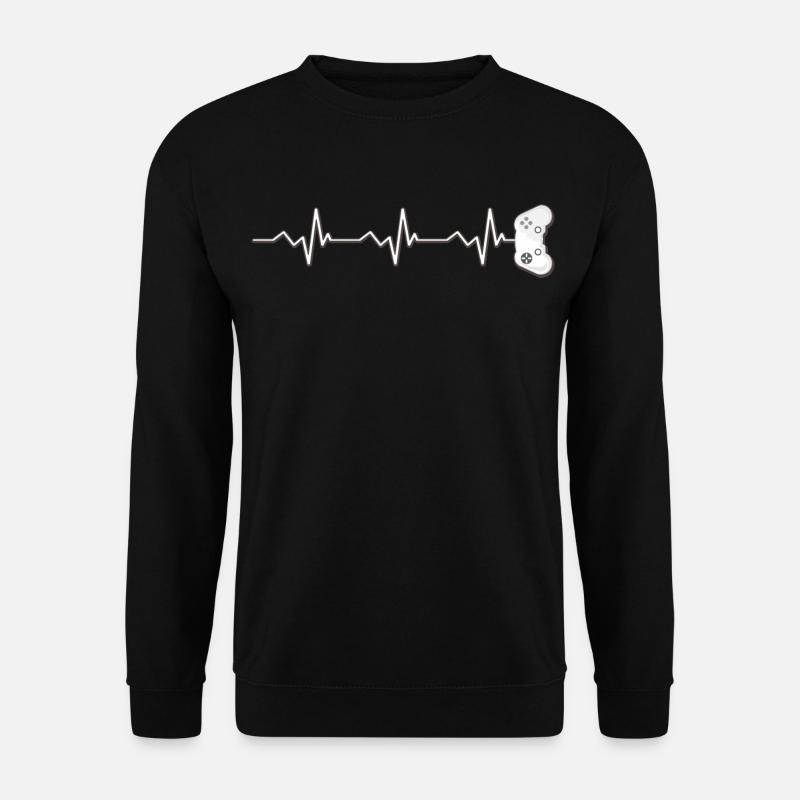 Gamer pulse - Unisex Sweatshirt - black