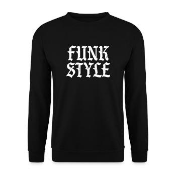 Funk Style Tänzer Tänzerin - Unisex Pullover - Schwarz - Vorne - Alina (178cm) & Michal (187cm)