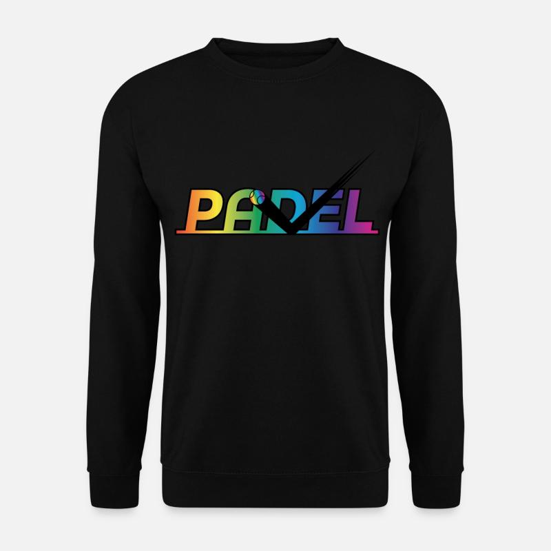 Pádel - Unisex Pullover - Schwarz