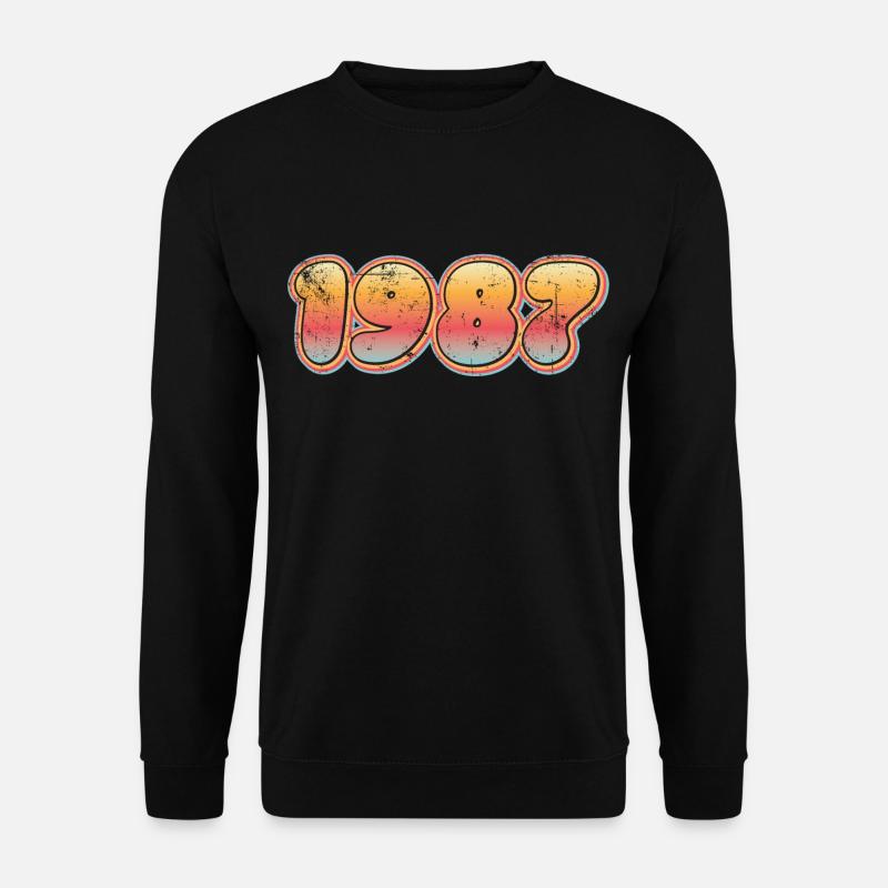 Millésime 1987 - Sweat-shirt Unisexe - noir