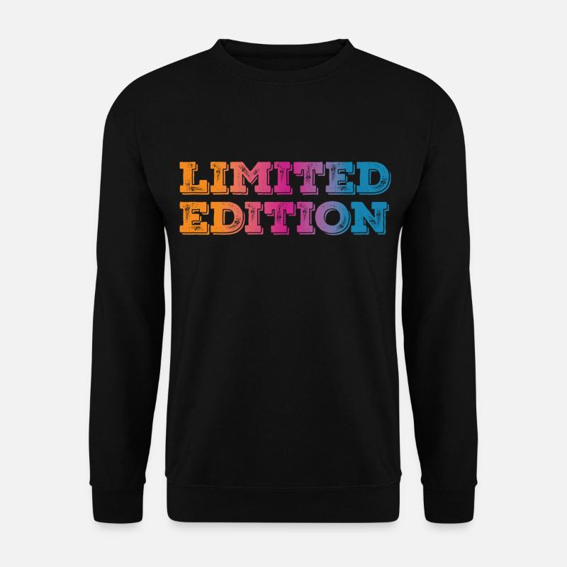 Limited Edition - Unisex Pullover - Schwarz