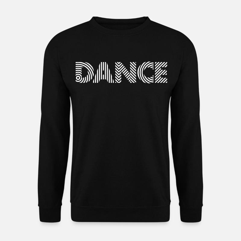 Hypno Dance Party Shirt – Club & Retro Musik - Unisex Pullover - Schwarz