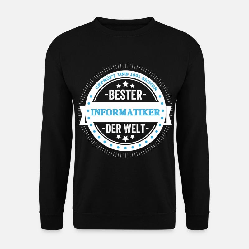 Tested and 100% safe - Unisex Sweatshirt - black