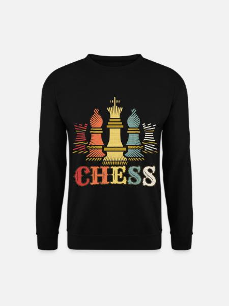 échecs - Sweat-shirt Unisexe - noir