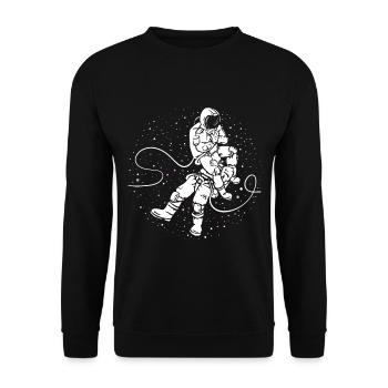 BJJ drôle - Sweat-shirt Unisexe - noir - Devant - Alina (178cm) & Michal (187cm)
